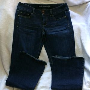 Women's American Eagle Size 8 Artist Stretch Jeans Boot Cut